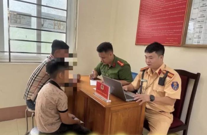 Đội CSGT đường bộ số 2 đã lập hồ sơ vụ việc theo quy định. Ảnh: CACC