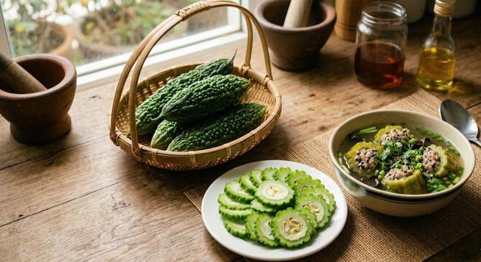 Ăn đúng cách thì mướp đắng là thuốc bổ, ăn sai cách không tốt cho sức khỏe.