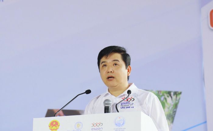 Ông Võ Hải Sơn, Phó Cục trưởng Cục Phòng bệnh, phát biểu chỉ đạo. Ảnh: Nguyễn Thuận.