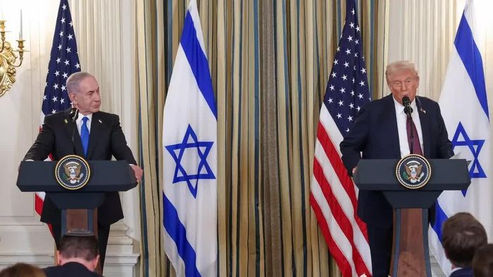 Mối quan hệ giữa ông Trump-Netanyahu ngày càng căng thẳng. Ảnh: Reuters.