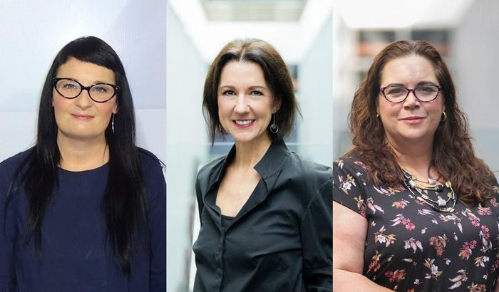Từ trái qua, bà Rebecca Morris, bà Corinna Joyce, Phó Giáo sư Giannina Warren. Nguồn ảnh: RMIT