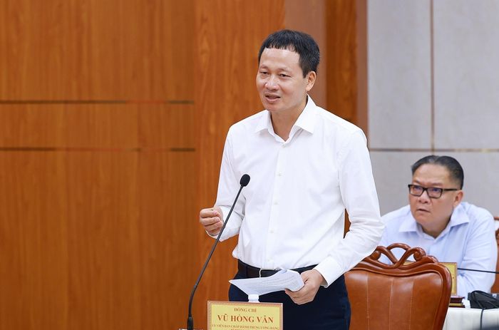 Bí thư Thành ủy Đồng Nai Vũ Hồng Văn phát biểu
