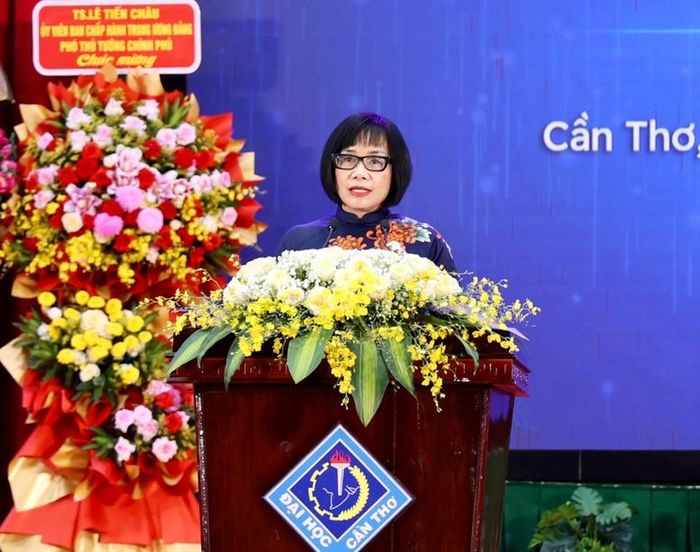 Thứ trưởng Bộ Tư pháp Đặng Hoàng Oanh phát biểu tại buổi lễ - Ảnh: VGP/Thu Sa