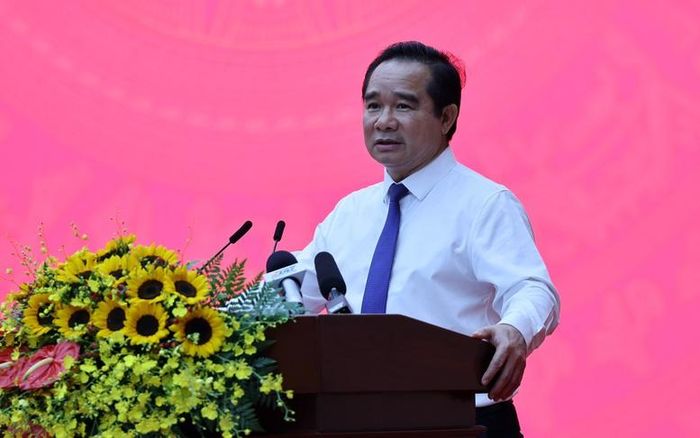 Chủ tịch UBND TPHCM Nguyễn Văn Được phát biểu - Ảnh: VGP/Phương Nguyên