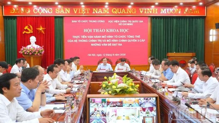 Quang cảnh hội thảo. (Ảnh: HẢI ĐĂNG)