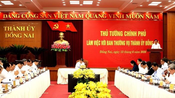 Quang cảnh cuộc làm việc.