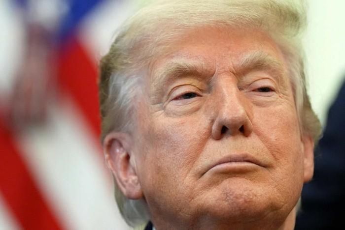 Tổng thống Donald Trump tại Phòng Bầu dục ở Nhà Trắng ngày 11-6. Ảnh: AP