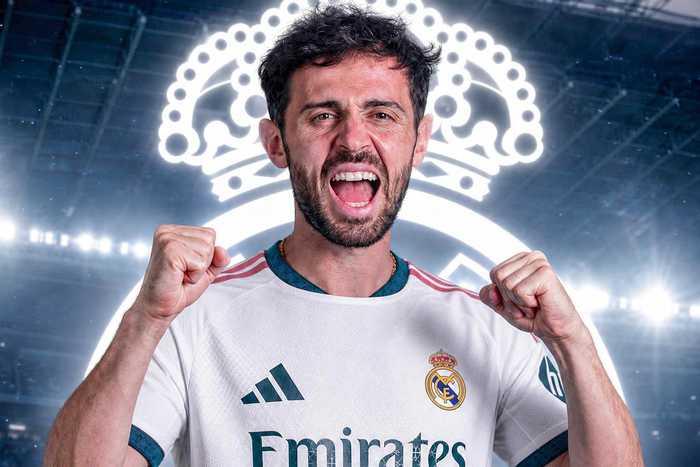 Real Madrid được cho là sớm công bố bản hợp đồng mang tên Bernardo Silva. Ảnh: Reddit 