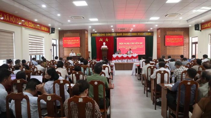 Quang cảnh hội nghị.