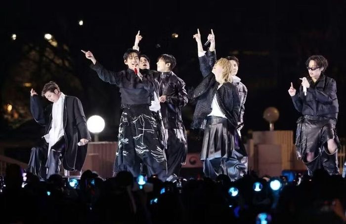BTS trình diễn ở trận chung kết Giải vô địch bóng đá thế giới 2026.