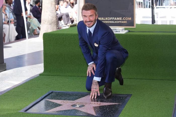David sở hữu ngôi sao thứ 2.849 trên Đại lộ Danh vọng Hollywood. Ảnh: AP.