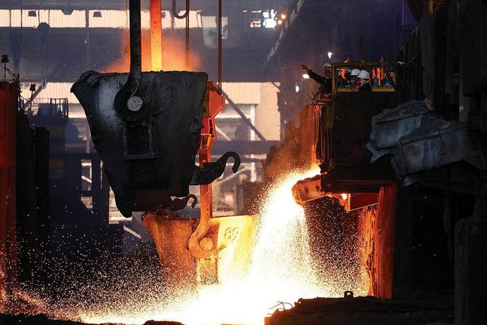 Một lò luyện nickel ở Indonesia