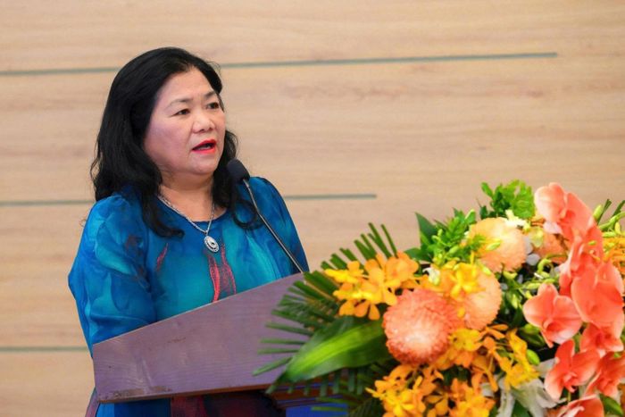 Bà Dương Thị Mỹ Lạng, Phó Chủ tịch Hội Thẩm định giá Việt Nam.