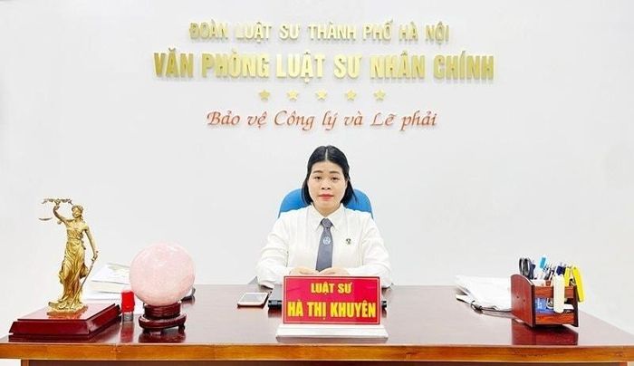 Luật sư Hà Thị Khuyên