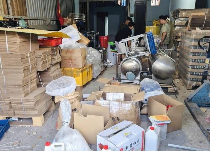 Các loại nguyên liệu dùng để sản xuất yến giả. Ảnh: CACC