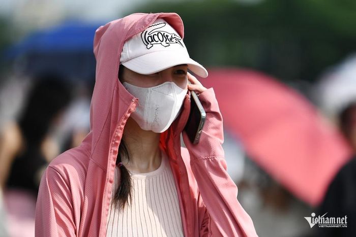 Miền Bắc gia tăng nắng nóng. Ảnh: Nam Khánh