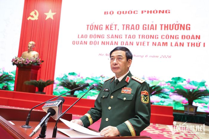 Đại tướng Phan Văn Giang, Phó Thủ tướng, Bộ trưởng Quốc phòng phát biểu