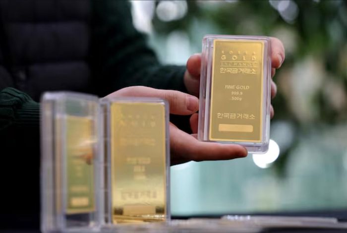 Nhà đầu tư Hàn Quốc đang tháo chạy khỏi quỹ vàng sau khi mất 13,68% chỉ trong 3 tháng. Ảnh: Yonhap News Agency