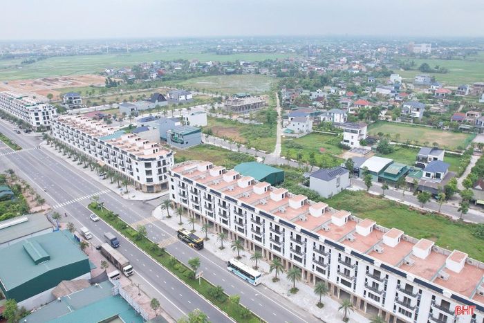 Dự án Khu đô thị Hà Mỹ Hưng (phường Hà Huy Tập). Ảnh: Mạnh Hải.