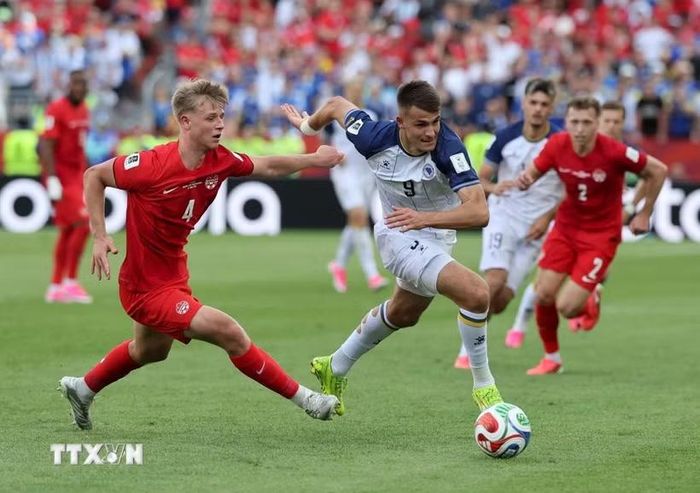 Canada và Bosnia-Herzegovina chia điểm ở ngày ra quân. (Ảnh: THX/TTXVN)