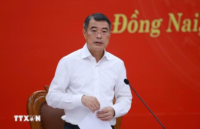 Thủ tướng Lê Minh Hưng phát biểu. (Ảnh: Dương Giang/TTXVN)