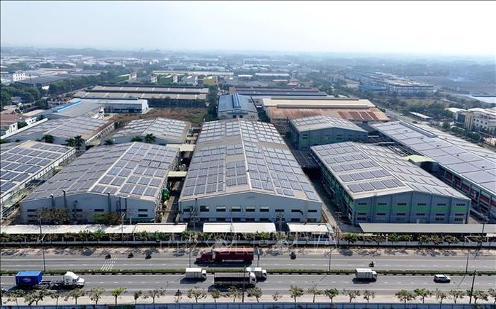 Một góc Khu công nghiệp VSIP (Thành phố Hồ Chí Minh). Ảnh: Thanh Vũ/TTXVN