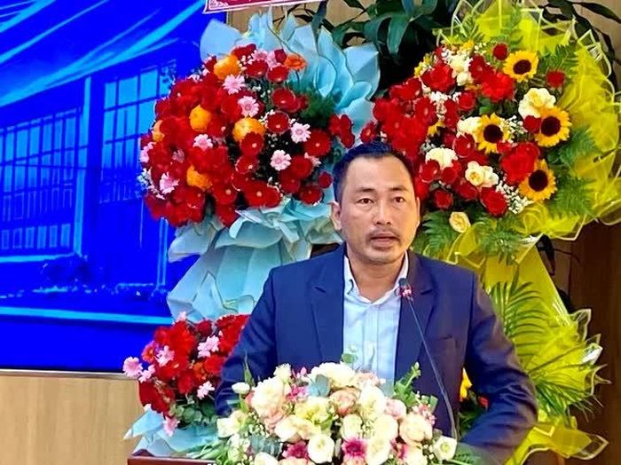 Ông Trần Nguyễn Phương Nam - Giám đốc đầu tư Công ty TNHH Khu công nghiệp Đại Ngãi cam kết quyết tâm thực hiện dự án đúng tiến độ.