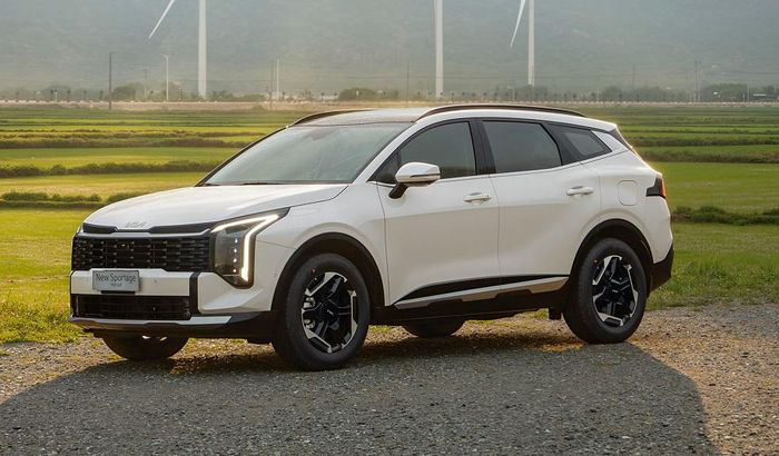 Kia Sportage mới vừa ra mắt tại Việt Nam.