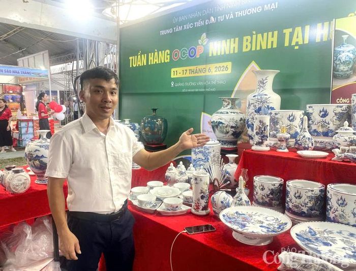 Các sản phẩm OCOP được giới thiệu tới người tiêu dùng