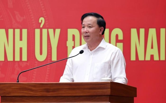 Chủ tịch UBND TP. Đồng Nai Nguyễn Văn Út phát biểu - Ảnh: VGP/Phương Nguyên