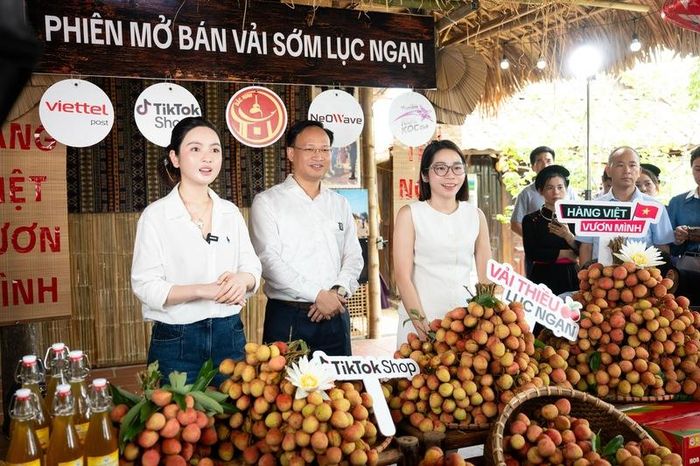 Phó Chủ tịch UBND tỉnh Bắc Ninh Phạm Văn Thịnh cùng ekip livestream bán vải thiều đã thu hút hàng trăm nghìn lượt xem, chốt gần 4.830 đơn hàng với hơn 31 tấn vải được tiêu thụ trong một ngày. Chương trình do TikTok Shop phối hợp với Sở Công Thương tỉnh Bắc Ninh và UBND xã Nam Dương tổ chức