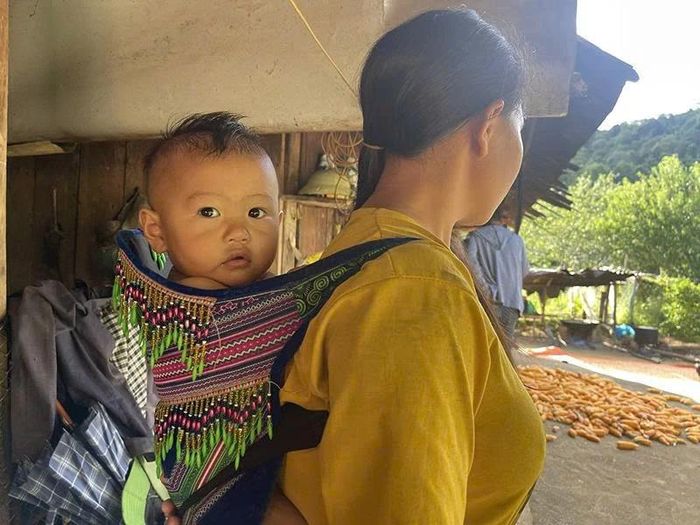 Bản Xía Nọi còn nhiều hộ nghèo, cận nghèo.