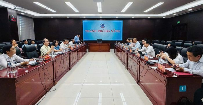 Quang cảnh buổi làm việc. Ảnh: H.C