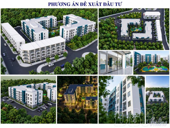 Nhà đầu tư tìm hiểu dự án nhà ở xã hội trên địa bàn xã Thanh Yên.
