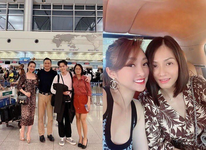 Lý Thùy Chang được khen ứng xử khéo léo với vợ cũ của chồng.