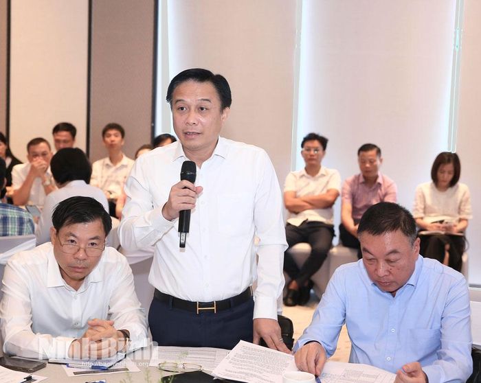 Lãnh đạo Sở Tài chính phát biểu tại chương trình.