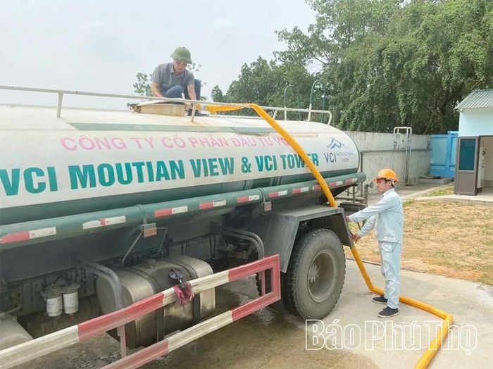 Vận hành nước sạch miễn phí từ Nhà máy nước Tam Dương đến khu du lịch Tam Đảo.