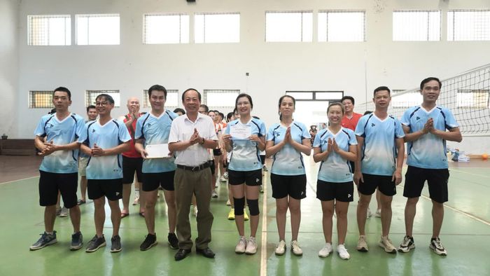 Giải nhì thuộc về Tổ công đoàn Phòng Kỹ thuật-Công nghệ - Ảnh: H.T
