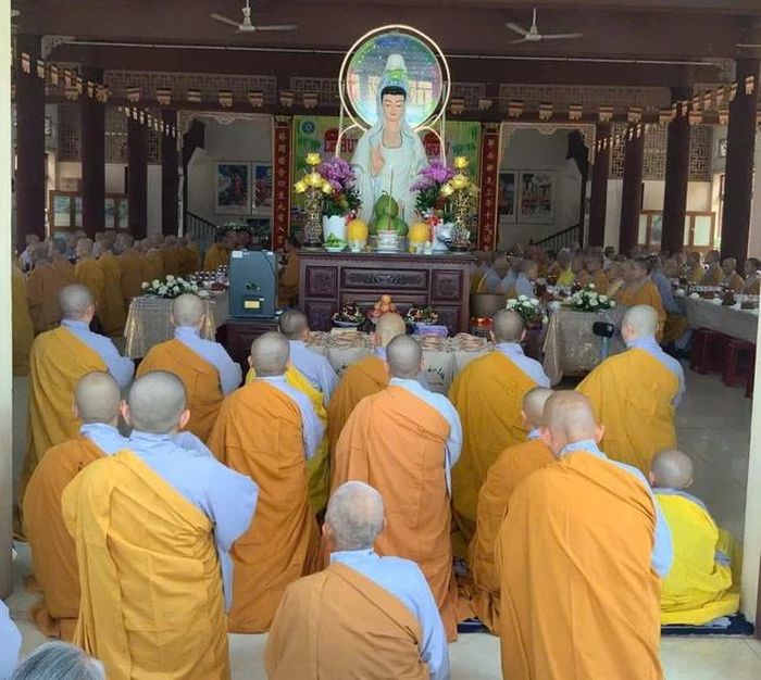 Lễ tưởng niệm Ni trưởng Thích nữ Như Ấn tại chùa Huê Lâm II