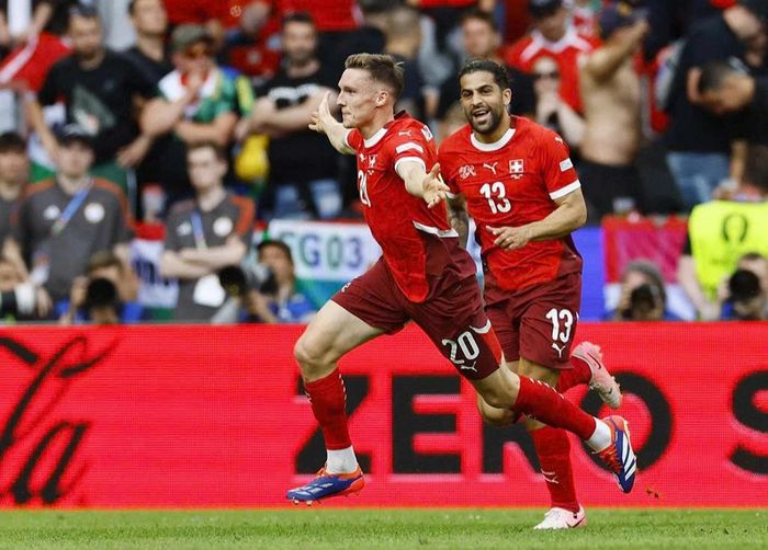 Tuyển Thụy Sĩ được đánh giá cao nhất tại bảng B World Cup 2026.