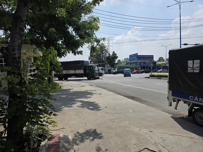 Hiện trường vụ tai nạn.