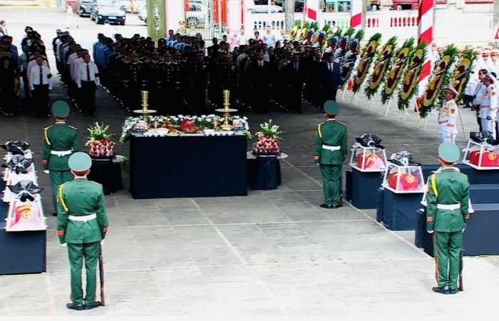 Quang cảnh buổi lễ