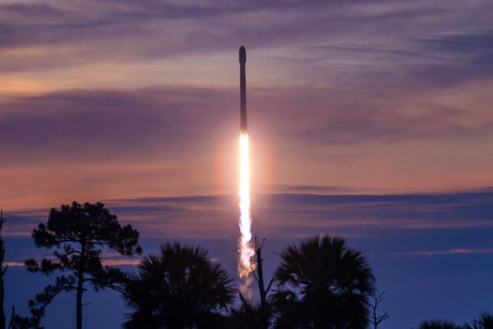 SpaceX phóng tên lửa Falcon 9 từ bang Florida. Ảnh: X/@SpaceX