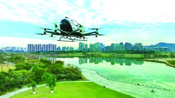 Mô hình kinh tế đa tầng, trong đó không gian tầm thấp được khai thác như một nguồn lực mới cho giao thông, logistics và quản lý đô thị thông minh