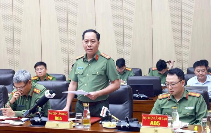 Đại tá Phạm Mạnh Hùng, Phó cục trưởng Cục An ninh kinh tế thông tin về sai phạm liên quan sàn tiền số VNDC và vai trò của Vương Lê Vĩnh Nhân.
