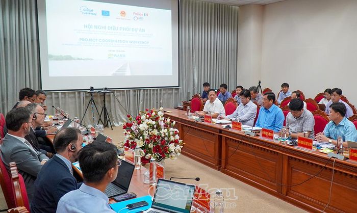 UBND tỉnh Cà Mau làm việc với Cơ quan Phát triển Pháp (AFD) và Phái đoàn Liên minh châu Âu (DUE).