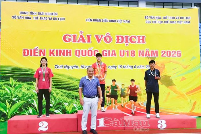  VĐV Thái Cẩm Nhung giành Huy chương Đồng nội dung 5 môn phối hợp nữ.