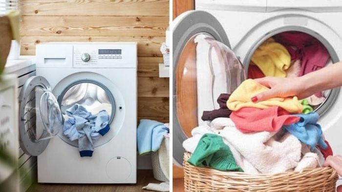 Những gia đình có thói quen giặt nhiều quần áo trong một mẻ, tình trạng này càng dễ xuất hiện.