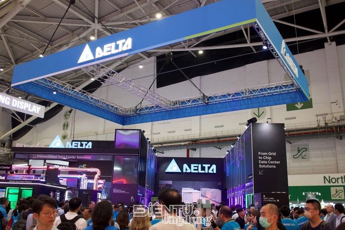 Gian hàng Delta Electronics