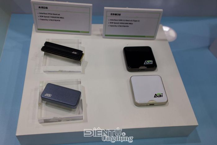 AGI giới thiệu các giải pháp SSD PCIe Gen4 và SSD di động USB-C tốc độ cao dành cho người dùng chuyên nghiệp.
